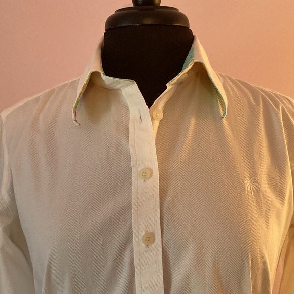 Lilly Pulitzer Floral Button-down Shirt - Picture 3 of 11